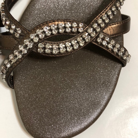 Kenneth Cole Reaction Sparkle Studded Sandals - Picture 5 of 8